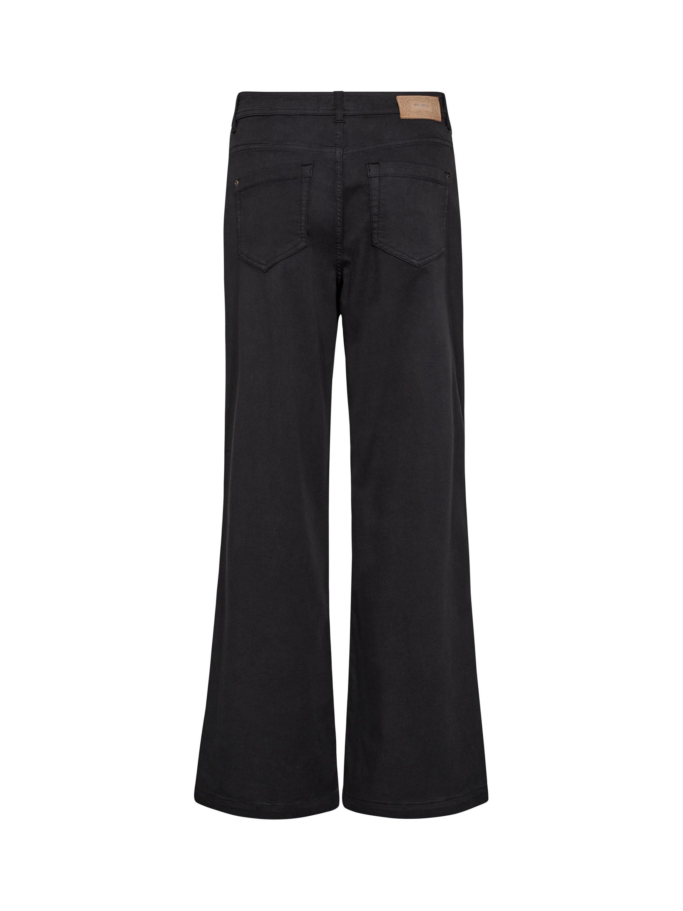 Product image 4 of 4, which shows MOS MOSH Dara Wide Leg High Rise Denim Jeans, Mid Grey, 25R