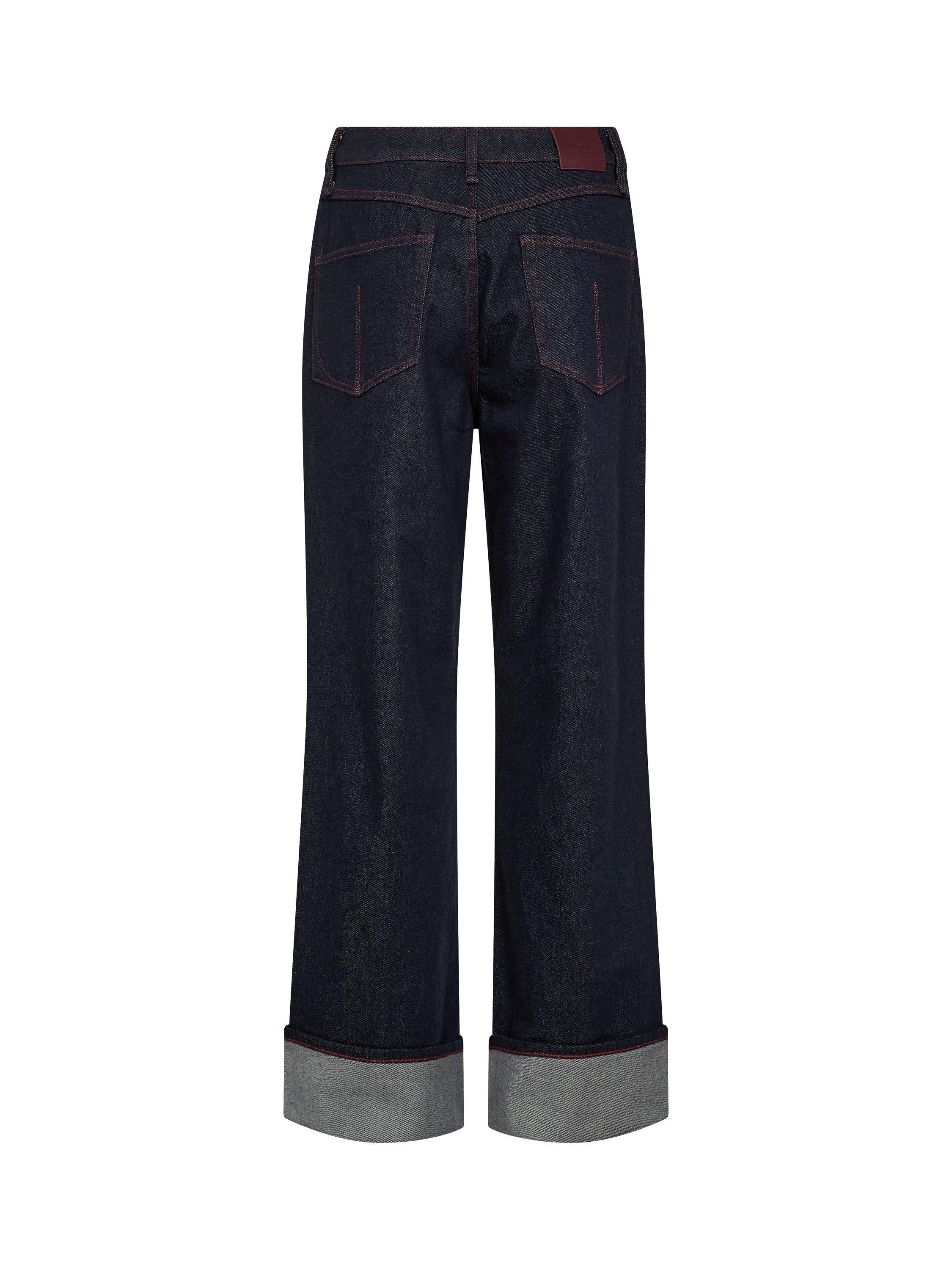 Product image 4 of 4, which shows MOS MOSH Relee Cedro Turn Up Jeans, Dark Blue, 25R