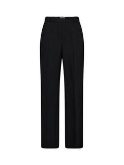 MOS MOSH Bai Miley Straight Fit Tailored Mid Trousers, Black