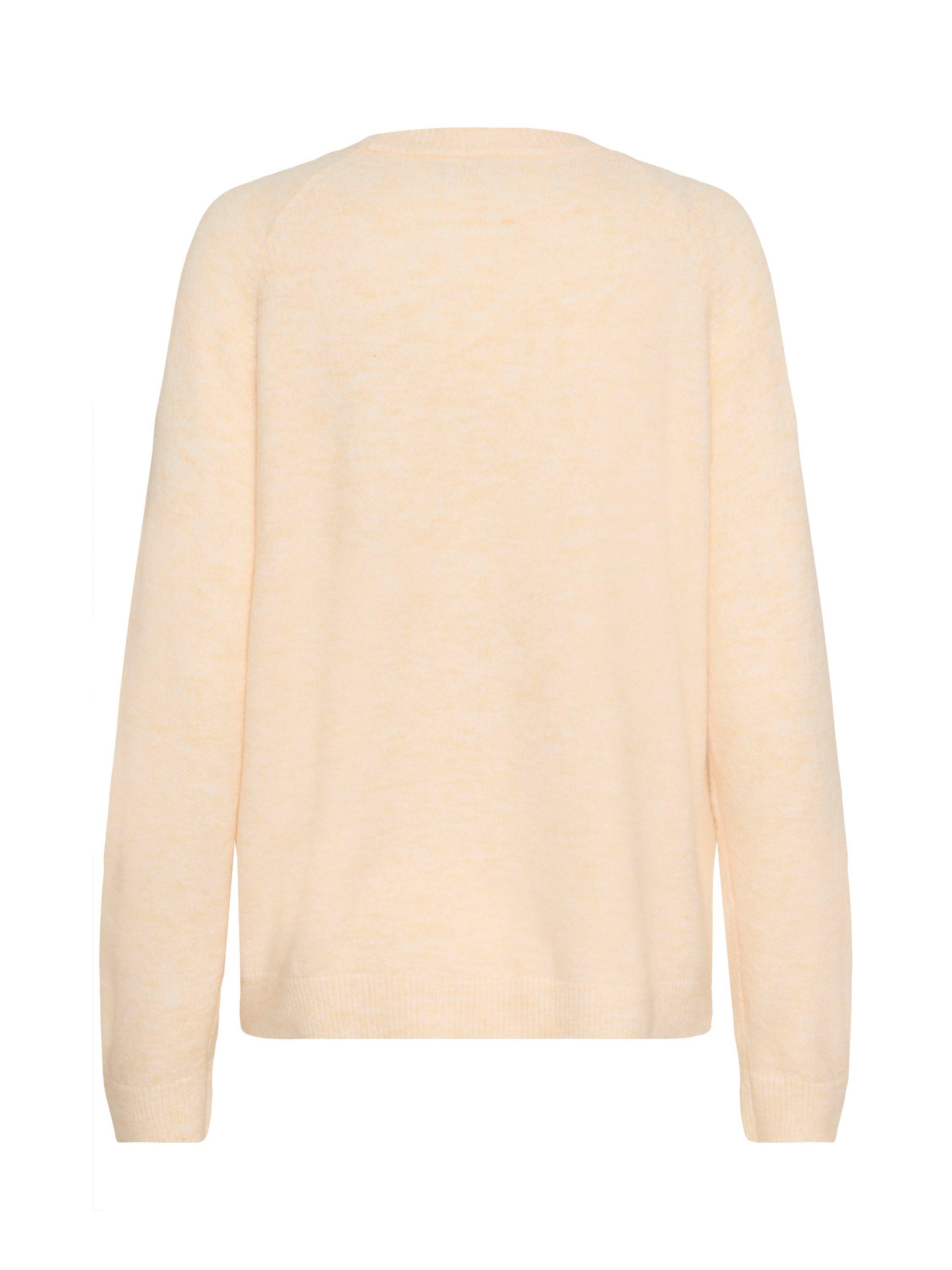 Product image 6 of 6, which shows Saint Tropez Garbie Wool Blend Long Sleeve Crew Neck Jumper, Beige, XL