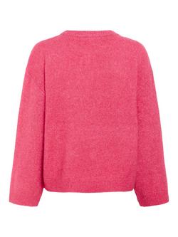 Saint Tropez Larna Jumper, Mid Pink - view 2, Mid Pink