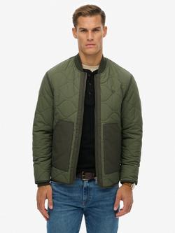 Superdry Military Liner Jacket, Thyme/Army Green, Thyme/Army Green