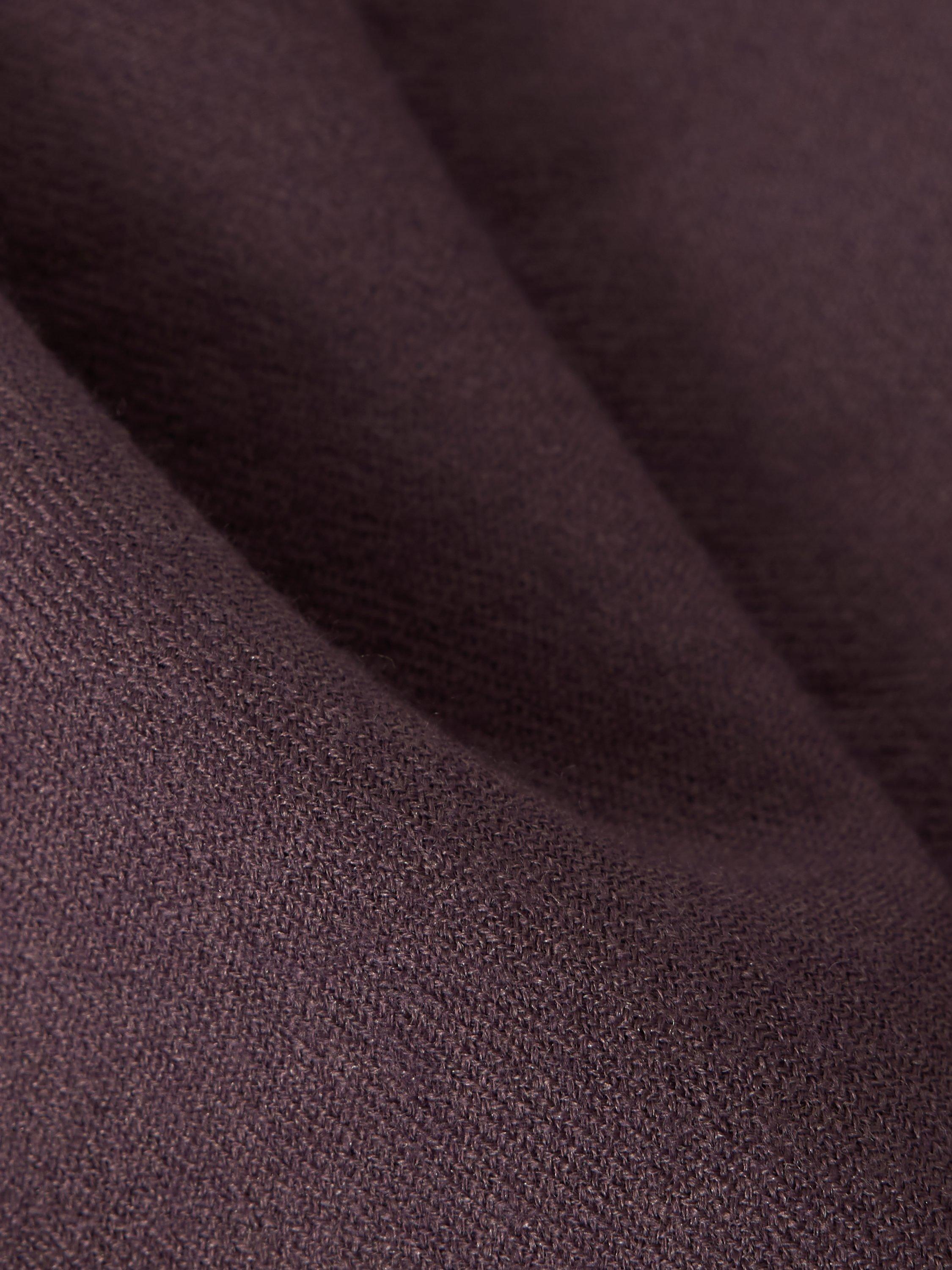 Product image 5 of 5, which shows Jigsaw Wool Rich Pashmina, Purple, One Size