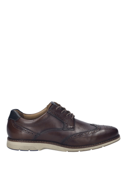 Josef Seibel Stuart 04 Lace Up Leather Shoes, Brown