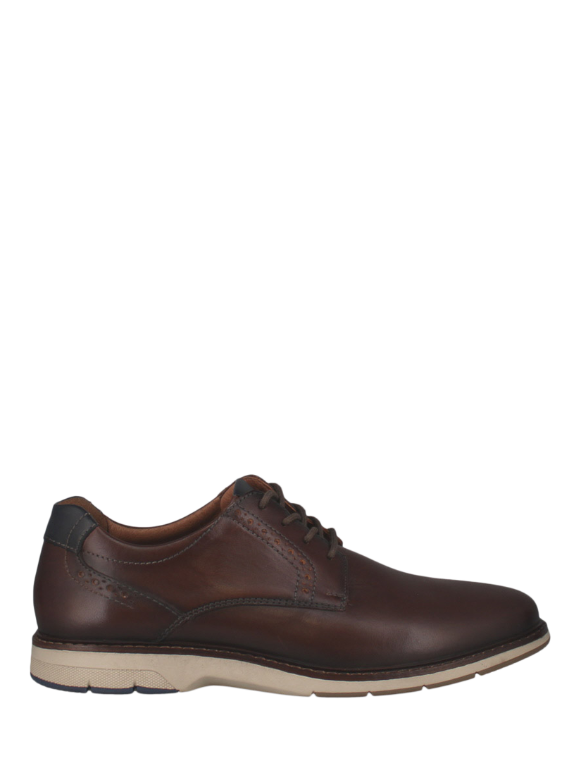Product image 1 of 4, which shows Josef Seibel Stuart 09 Lace Up Leather Shoes, Brown, 7