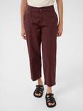 Part Two Netta Cropped Trousers, Mid Red
