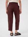 Part Two Netta Cropped Trousers, Mid Red