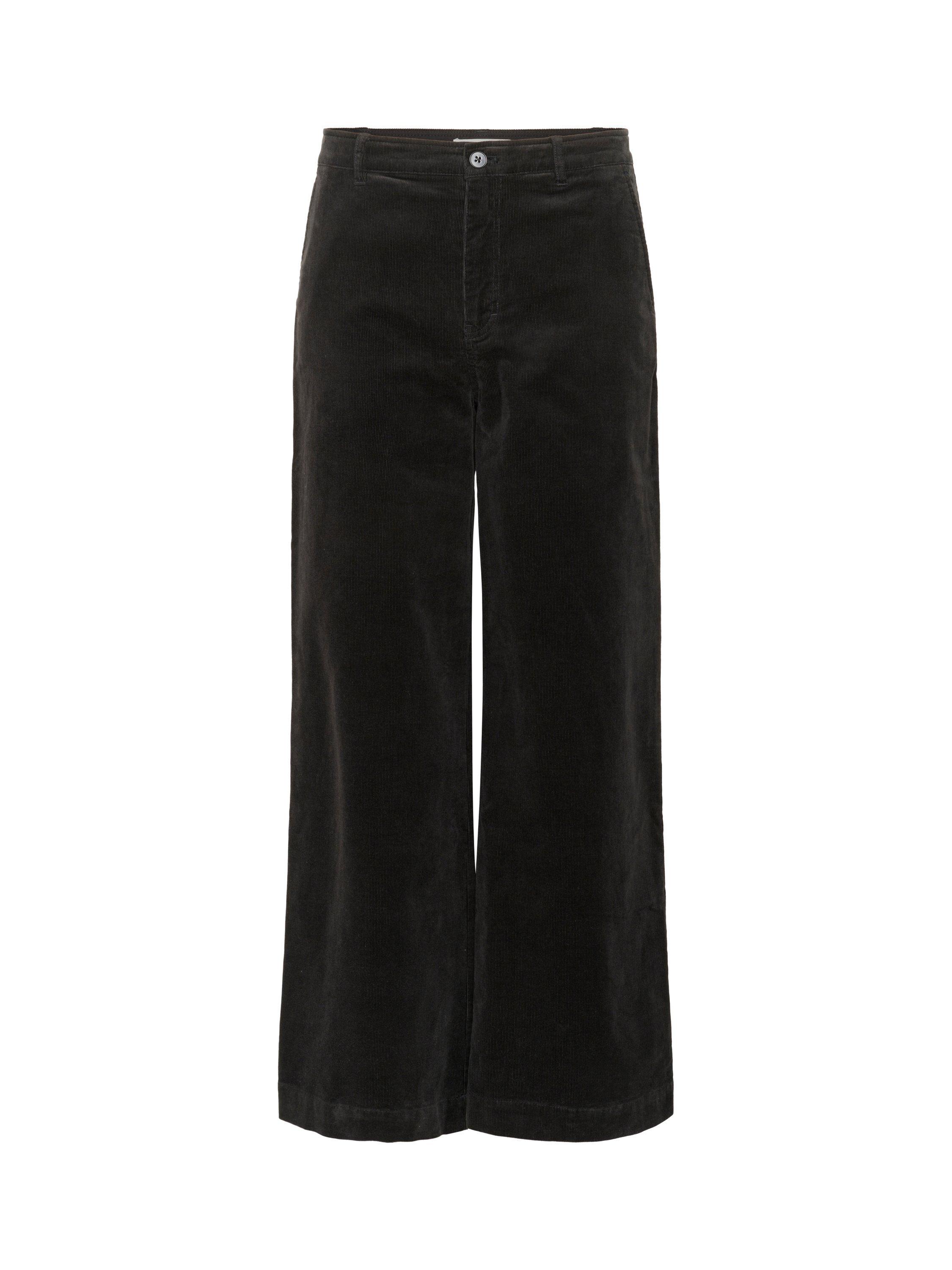 Product image 5 of 6, which shows Part Two Ninnen Corduroy Trousers, Black, 8