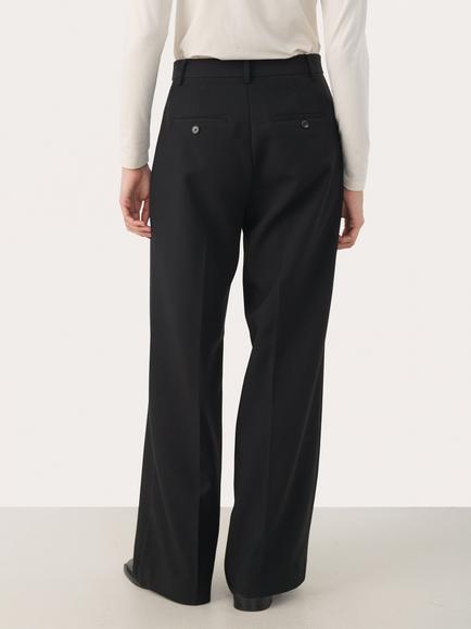 Part Two Ninnesa Tailored Trousers, Black - view 2, Black