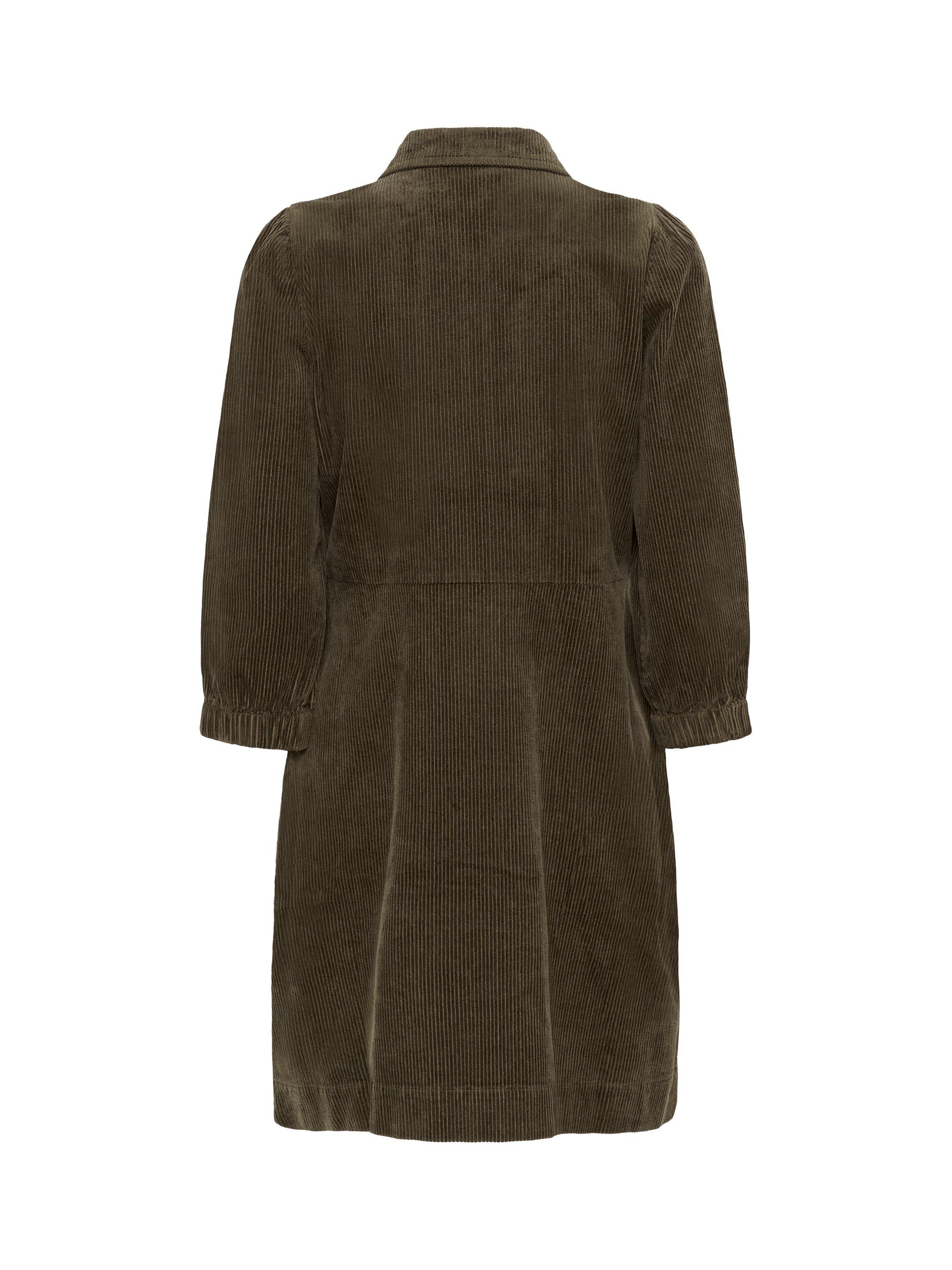 Product image 6 of 6, which shows Part Two Eyvor Corduroy Mini Dress, Tarmac, 8