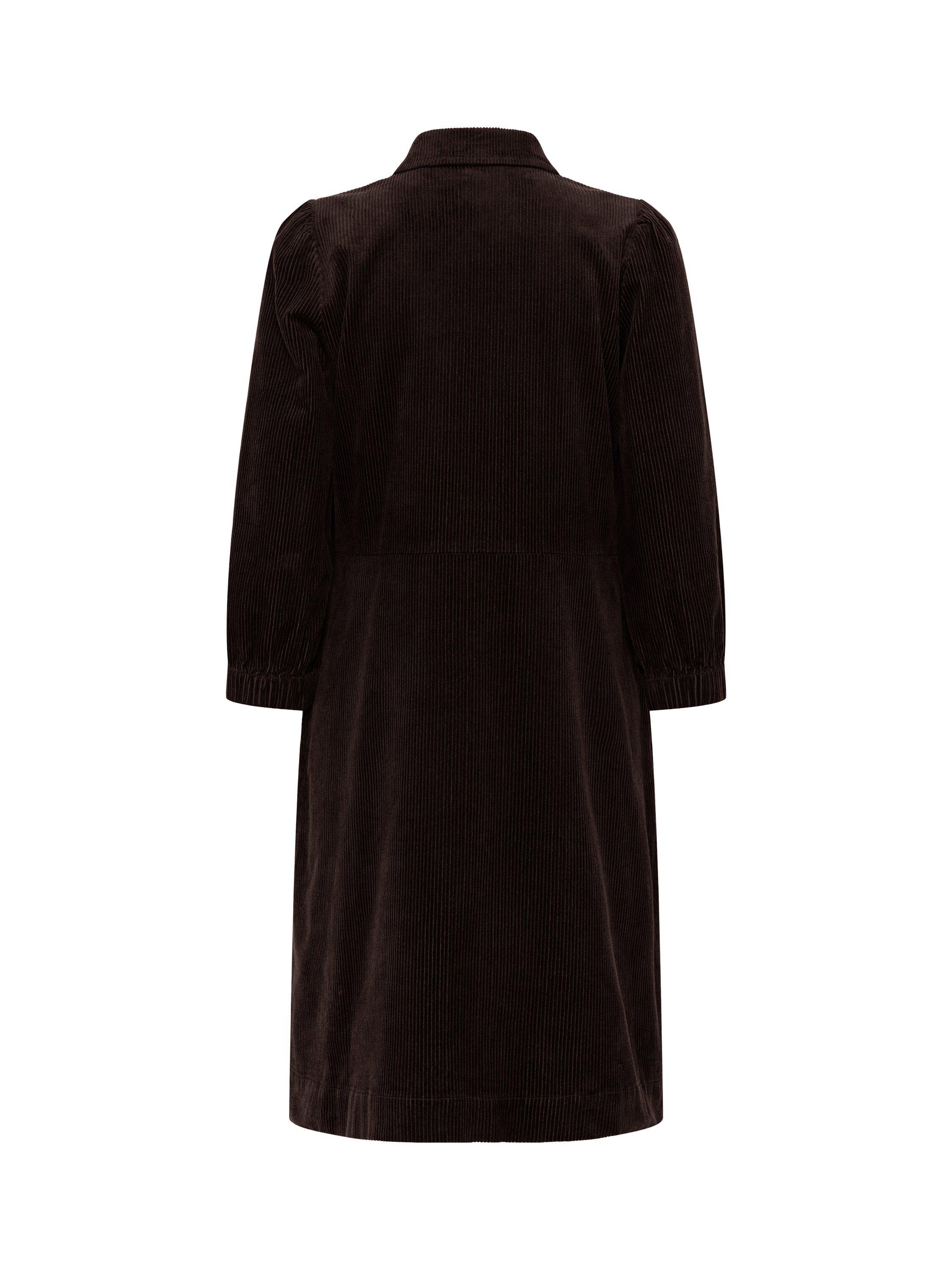 Product image 6 of 6, which shows Part Two Eyvor Corduroy Mini Dress, Ganache, 8