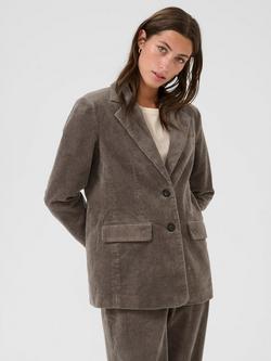 Part Two Leni Corduroy Blazer, Falcon, Falcon