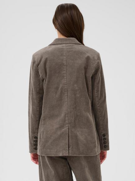 Part Two Leni Corduroy Blazer, Falcon - view 2, Falcon