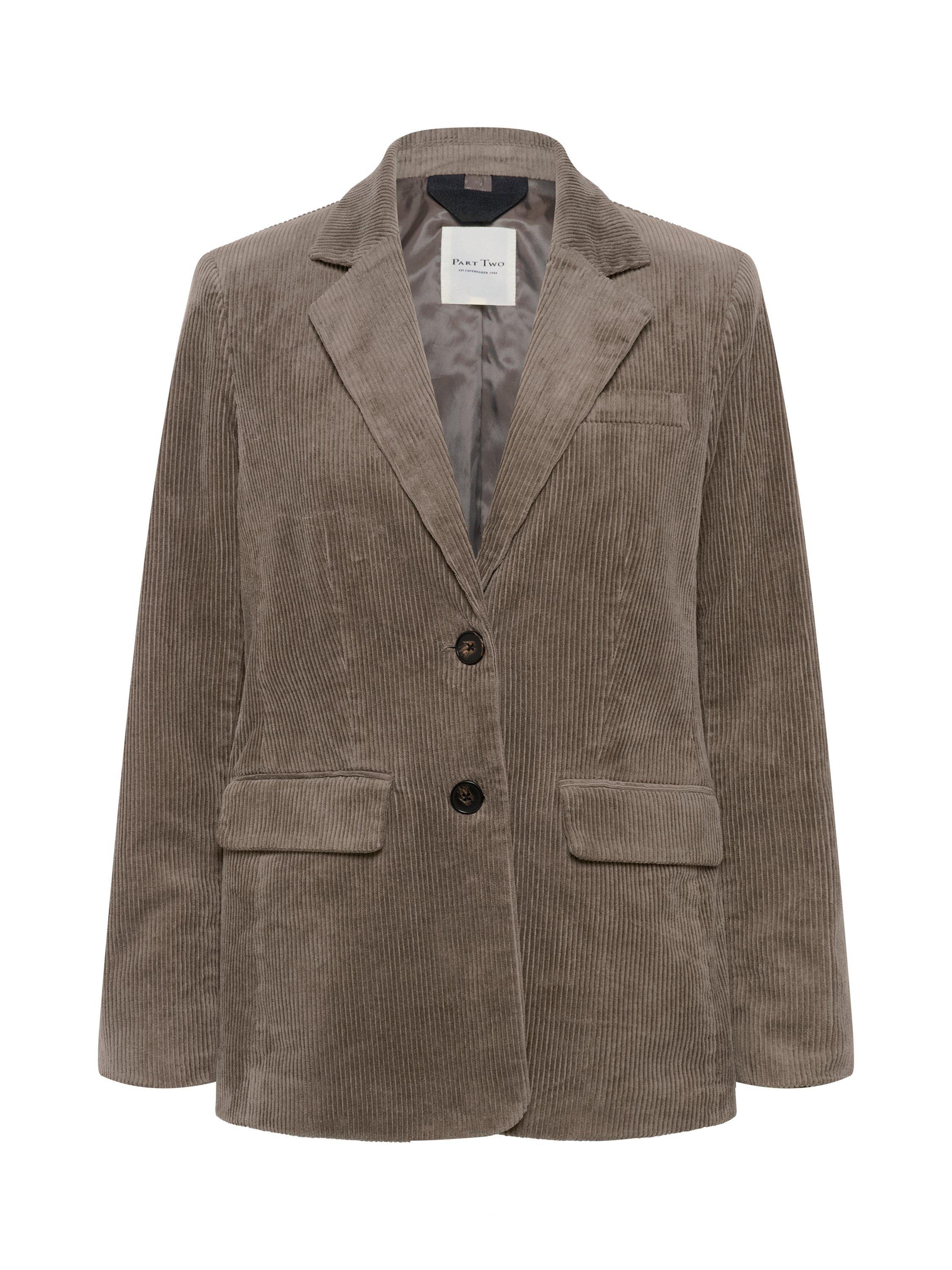 Product image 5 of 6, which shows Part Two Leni Corduroy Blazer, Falcon, 8