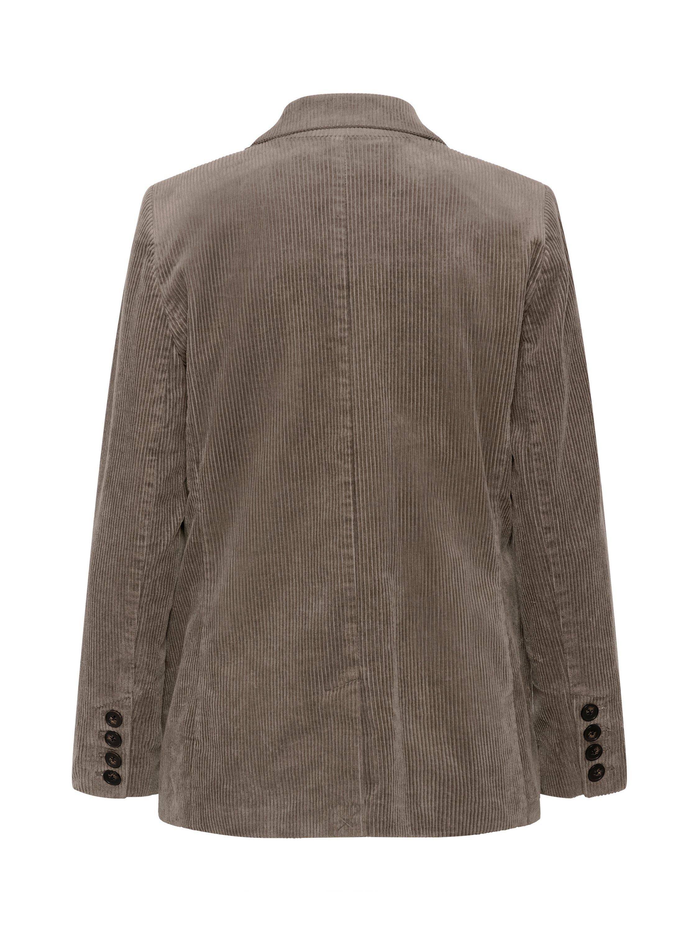 Product image 6 of 6, which shows Part Two Leni Corduroy Blazer, Falcon, 8