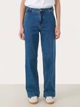 Part Two Barba High Waist Straight Jeans, Mid Blue