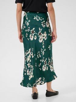 Part Two Laurina Floral Midi Skirt, Green/Multi - view 2, Green/Multi