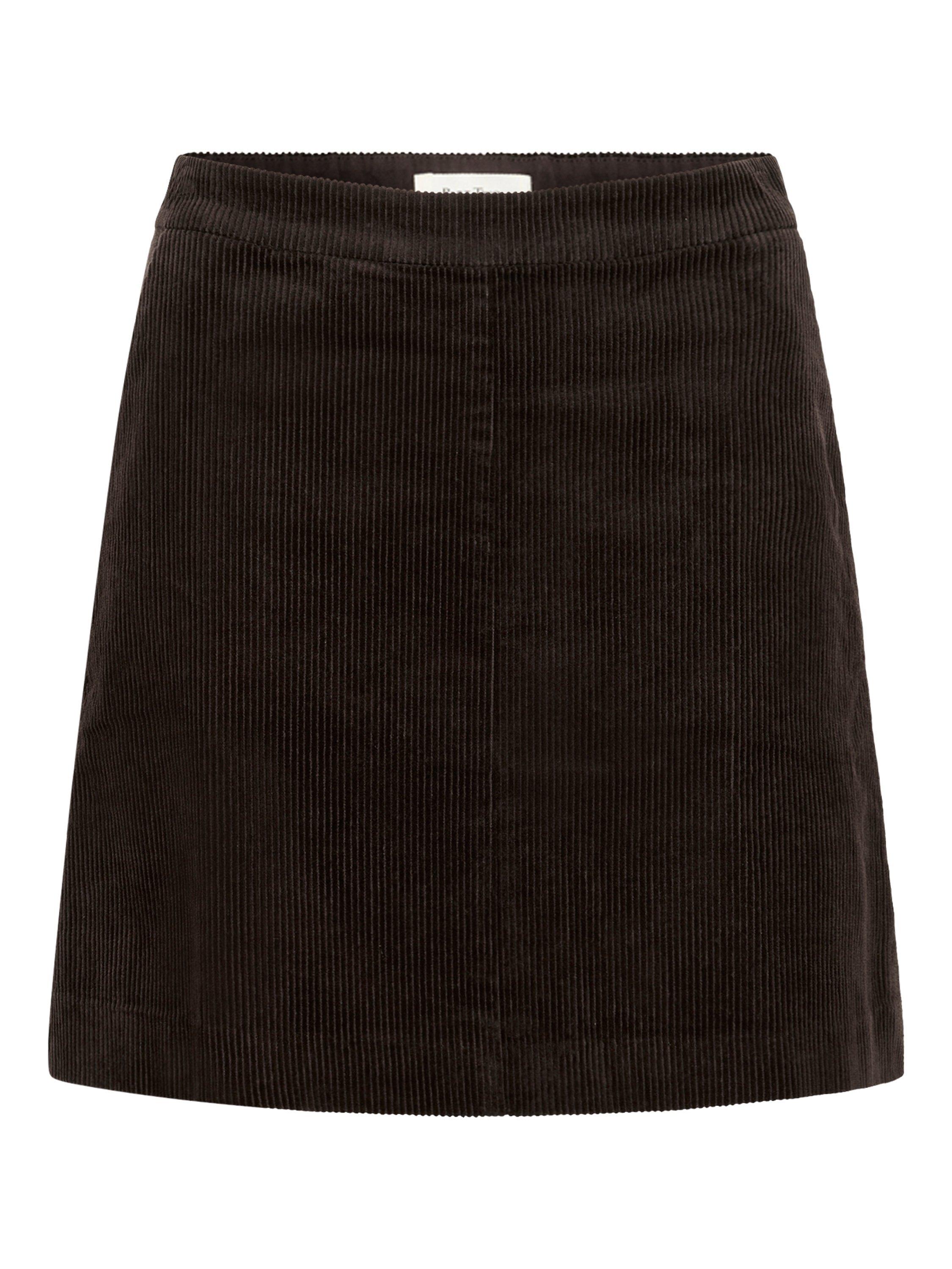 Product image 5 of 6, which shows Part Two Lings Corduroy Mini Skirt, Ganache, 8