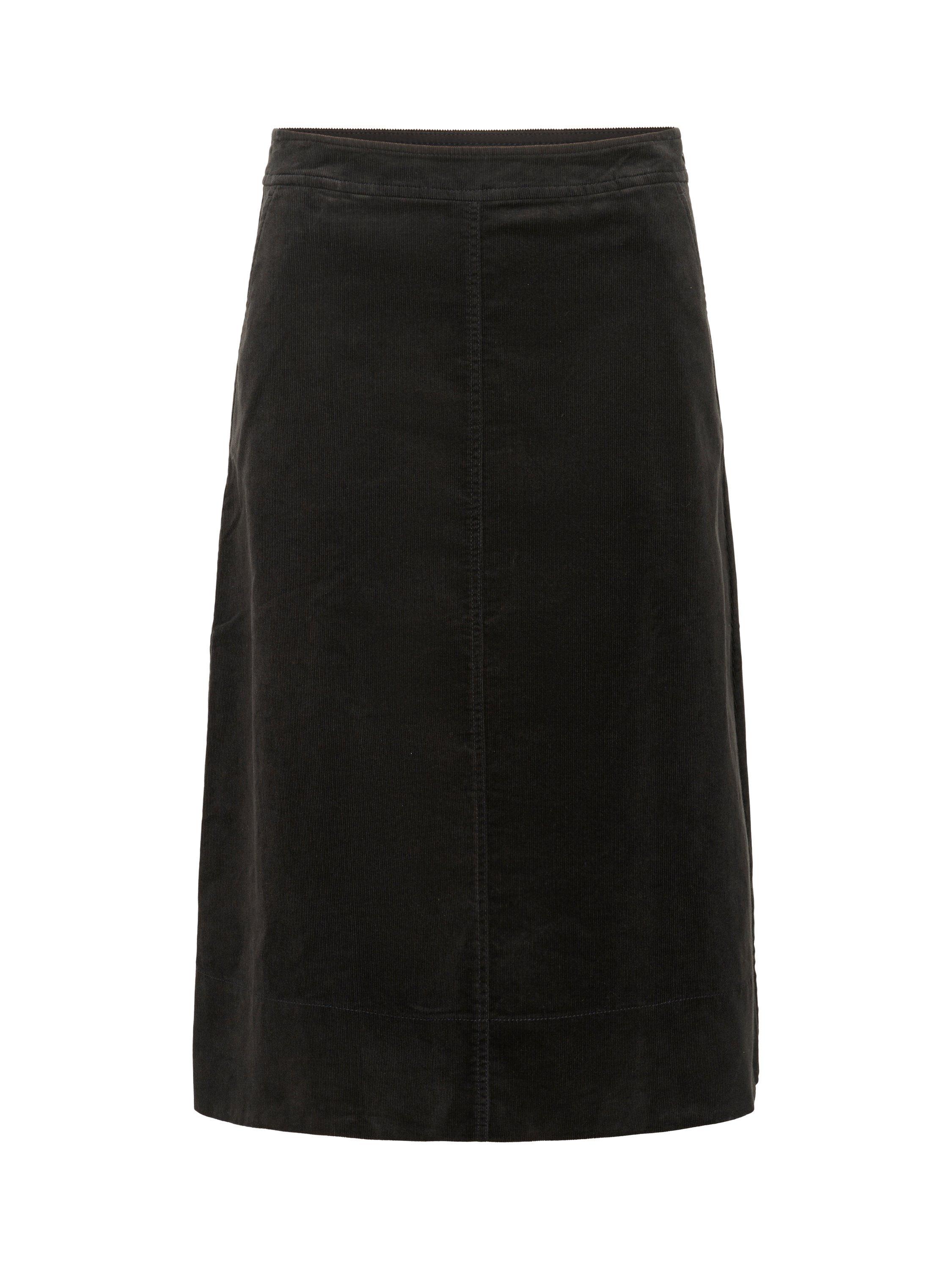 Product image 5 of 6, which shows Part Two Sofine A-Line Midi Skirt, Black, 8