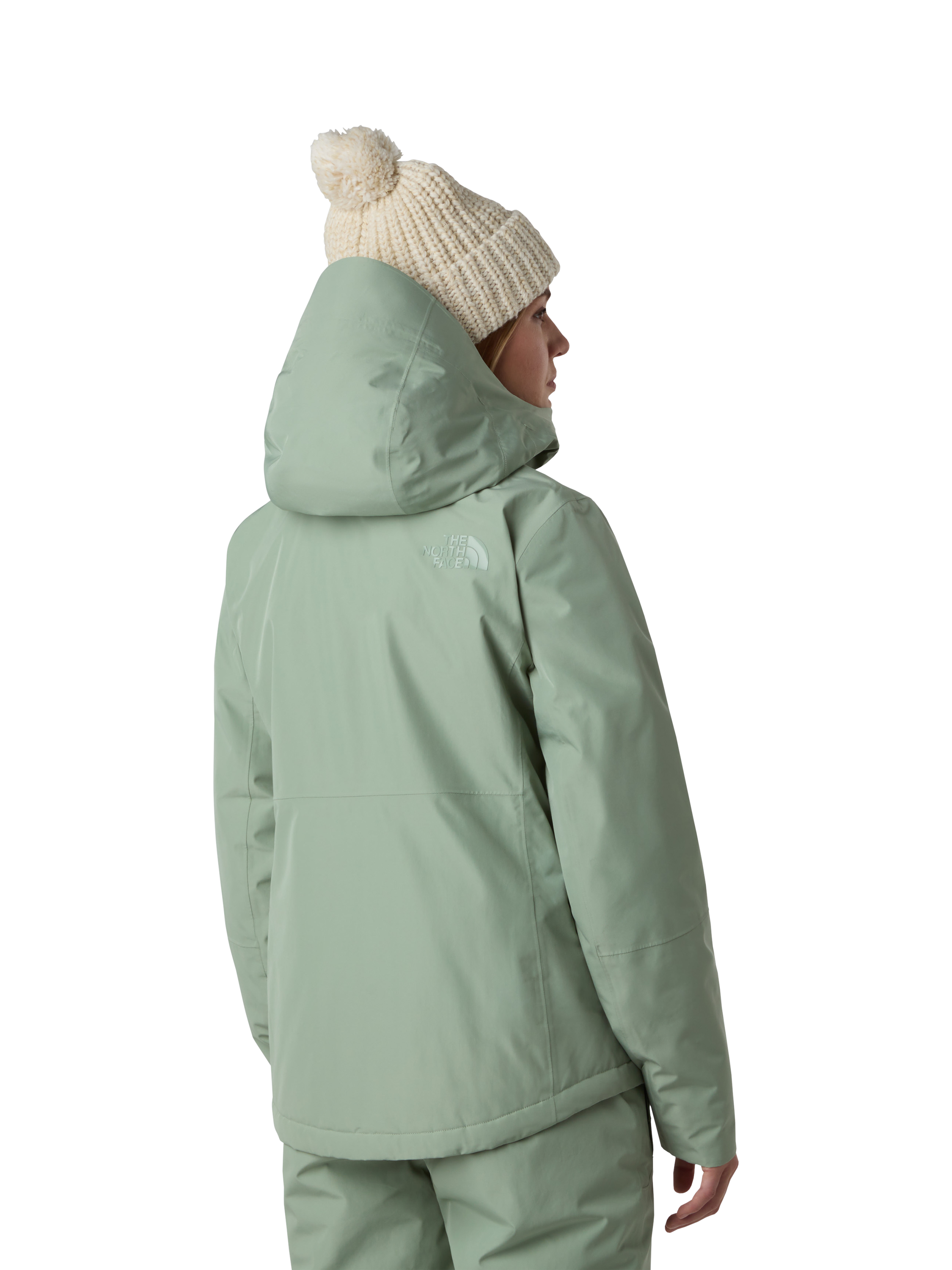 Product image 2 of 6, which shows The North Face Descendit Waterproof Ski Jacket, Slate Moss, S