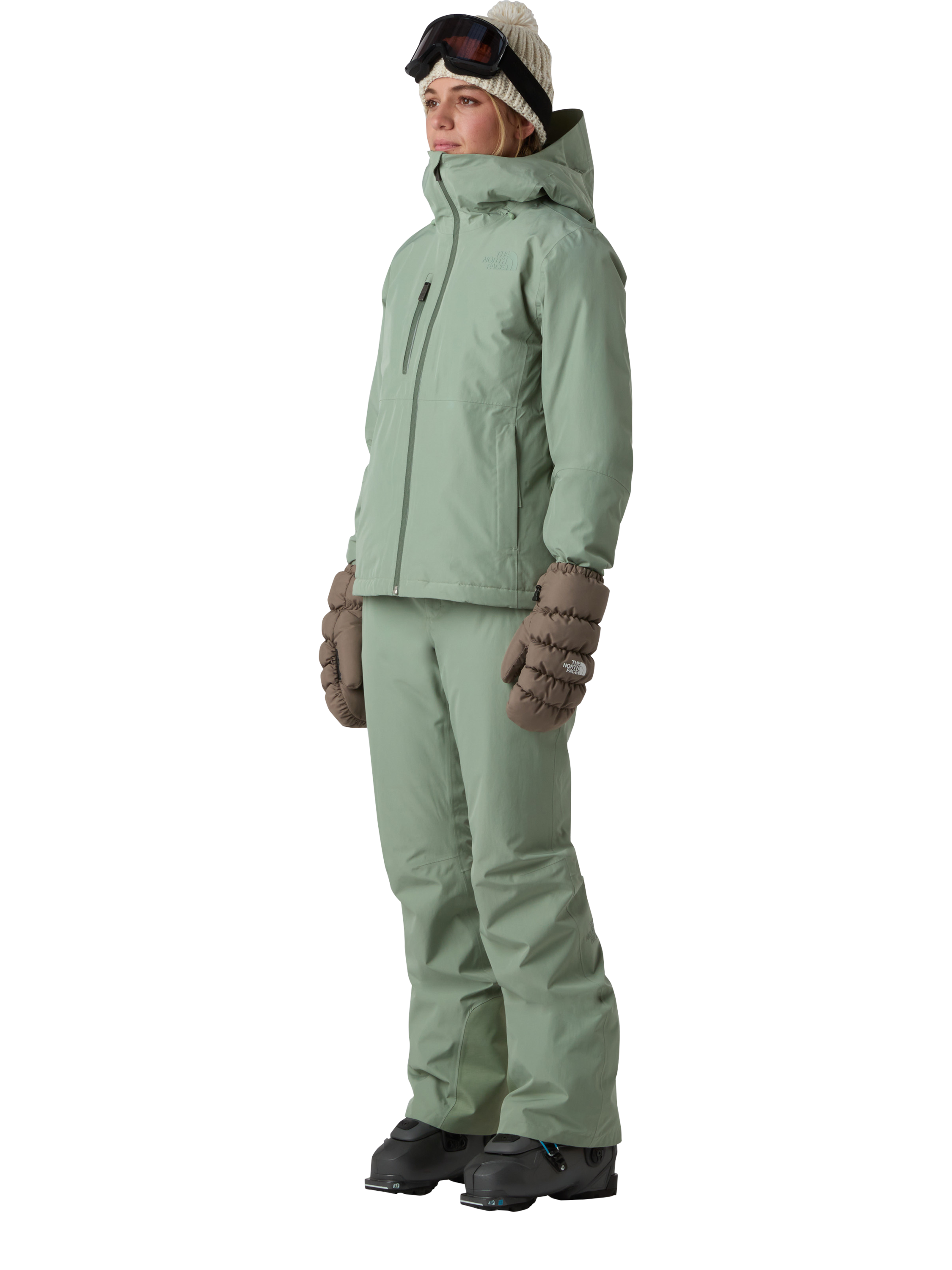 Product image 6 of 6, which shows The North Face Descendit Waterproof Ski Jacket, Slate Moss, S