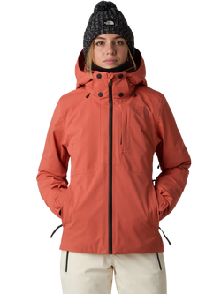 The North Face Lenado Slim Fit Waterproof Ski Jacket, Mars Dust, Mars Dust