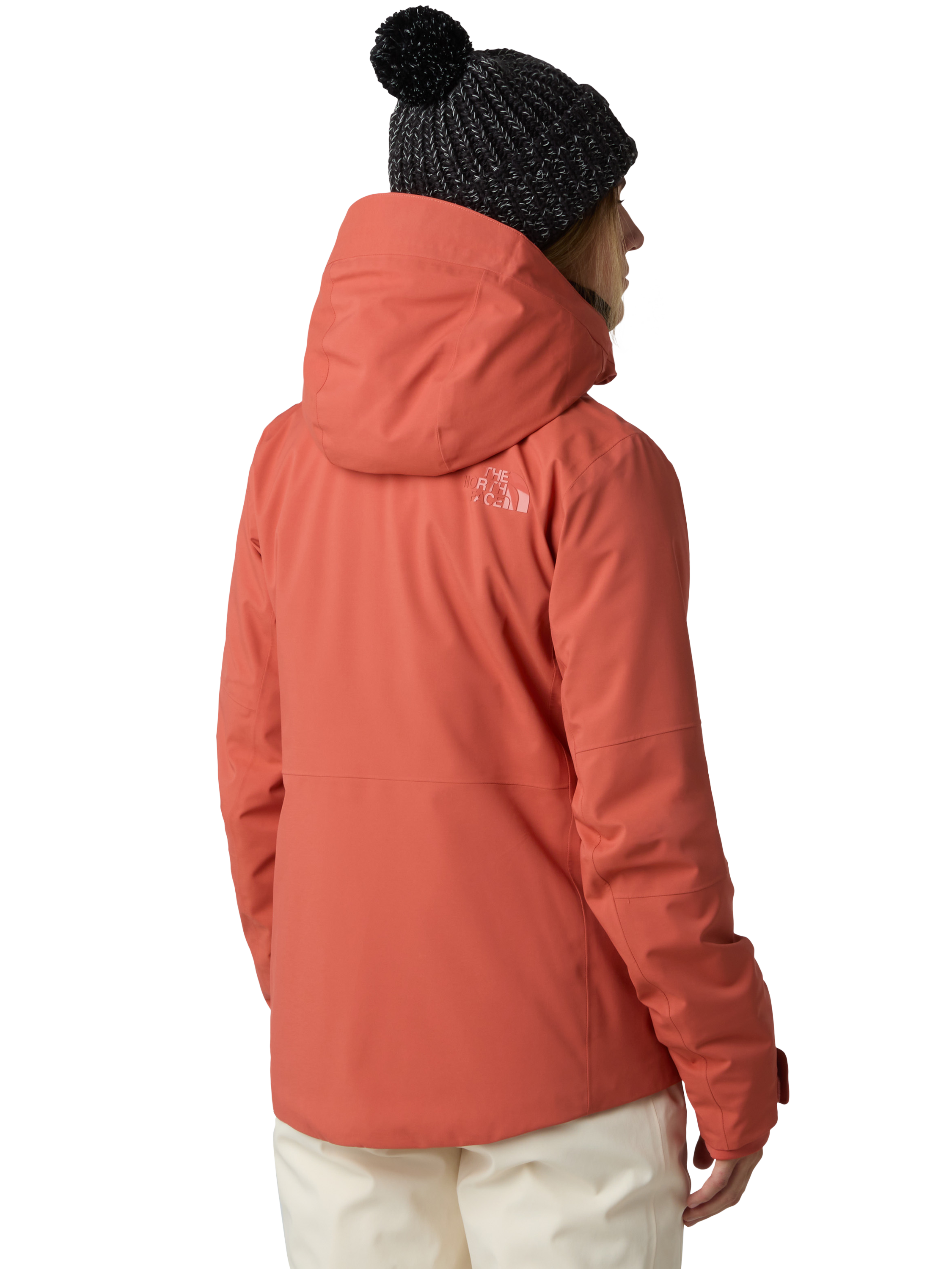 Product image 2 of 6, which shows The North Face Lenado Slim Fit Waterproof Ski Jacket, Mars Dust, S