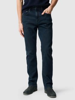 Rodd & Gunn Linden Italian Denim Jeans, Blue/Black, Blue/Black