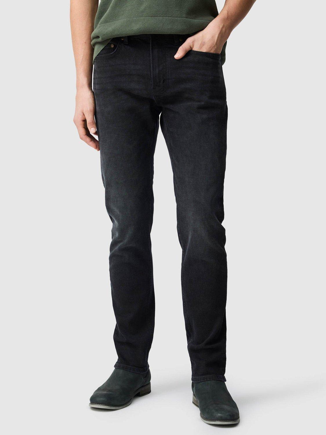 Product image 1 of 7, which shows Rodd & Gunn Cotton Blend Regular Denim Jeans, Used Black, 28R