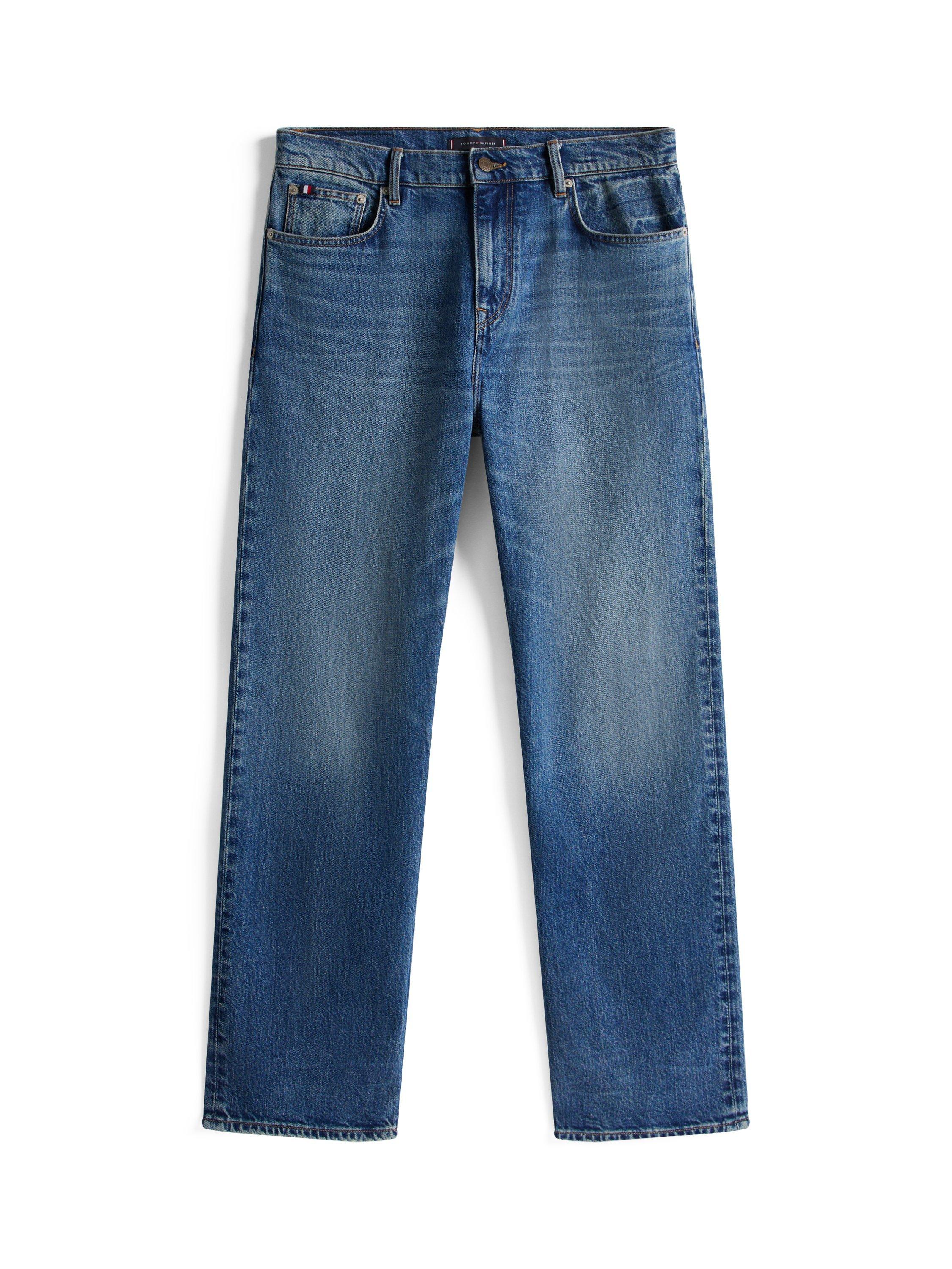 Product image 5 of 5, which shows Tommy Hilfiger River Straight Jeans, Sanford Blue, W34/L32