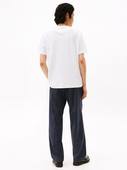 Tommy Hilfiger Interlock Cotton T-Shirt - view 2, White