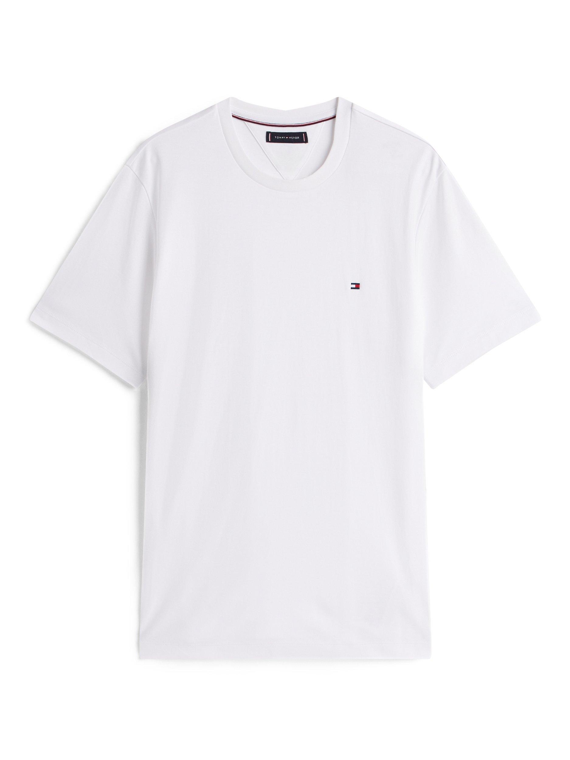 Product image 5 of 5, which shows Tommy Hilfiger Interlock Cotton T-Shirt, White, XXL