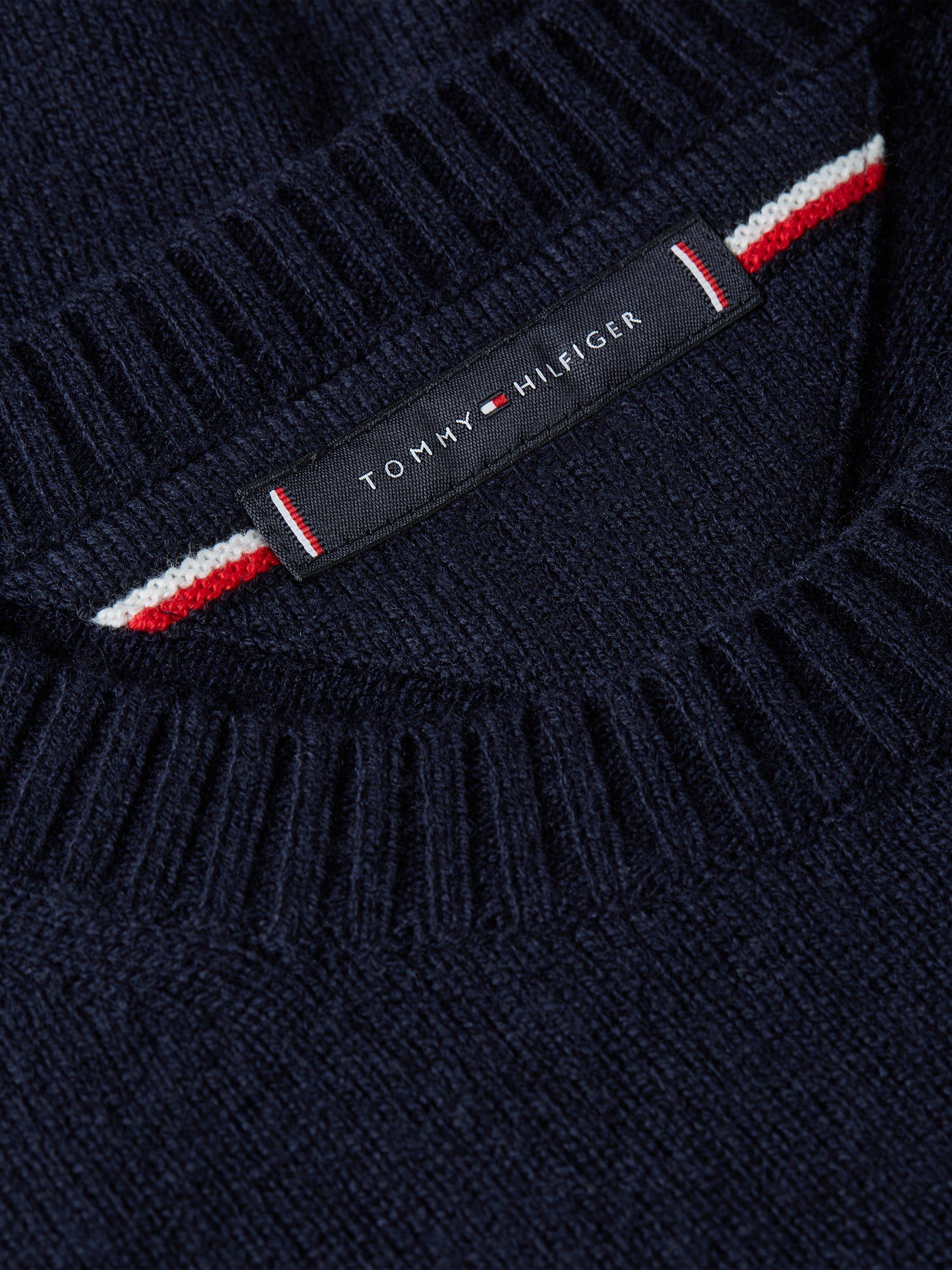 Product image 5 of 6, which shows Tommy Hilfiger Wool Crew Neck Jumper, Desert Sky, S