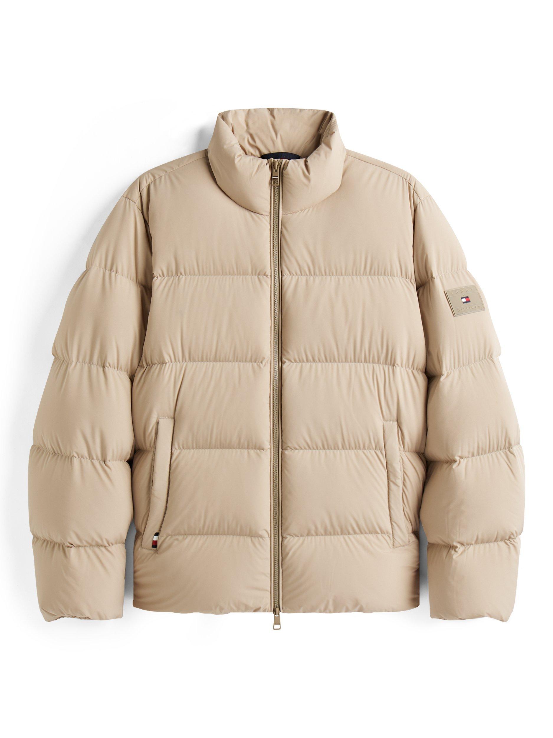 Product image 3 of 5, which shows Tommy Hilfiger Puffer Jacket, Sandalwood, XS