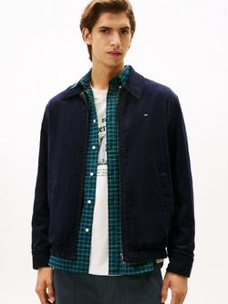 Tommy Hilfiger Cotton Reversible Harrington Jacket, Desert Sky