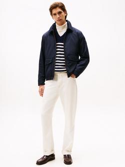 Tommy Hilfiger Reversible Zip-Through Ivy Jacket, Deep Burgundy - view 2, Deep Burgundy