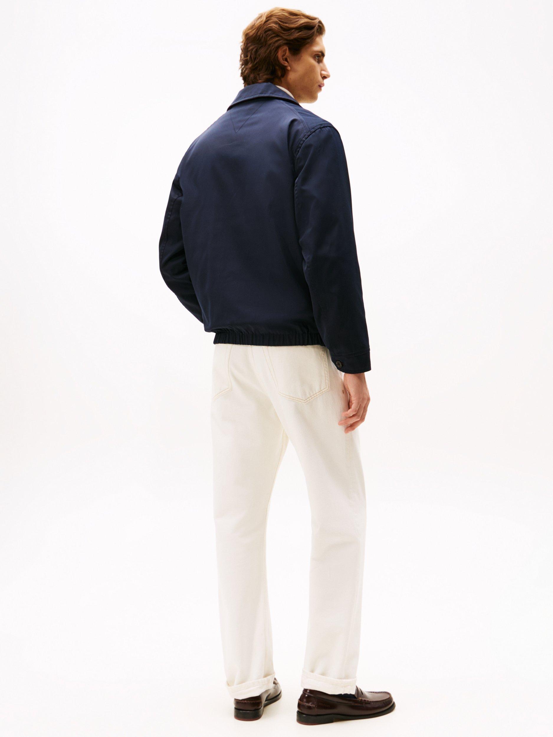 Product image 3 of 6, which shows Tommy Hilfiger Reversible Zip-Through Ivy Jacket, Deep Burgundy, L