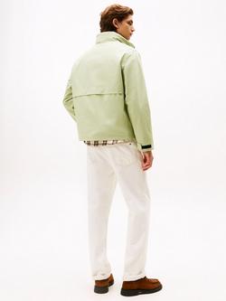 Tommy Hilfiger Cotton Blend Windproof Wader Jacket - view 2, Earth Sage