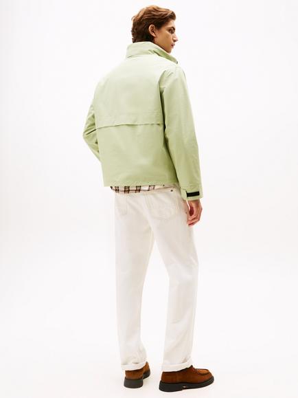 Tommy Hilfiger Cotton Blend Windproof Wader Jacket - view 2, Earth Sage