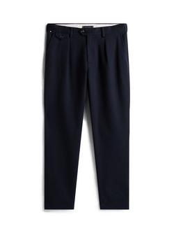 Tommy Hilfiger Harlem Cotton Blend Tapered Trousers - view 2, Desert Sky