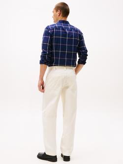 Tommy Hilfiger Murray Organic Cotton Straight Chinos Trousers - view 2, Ivory Silk