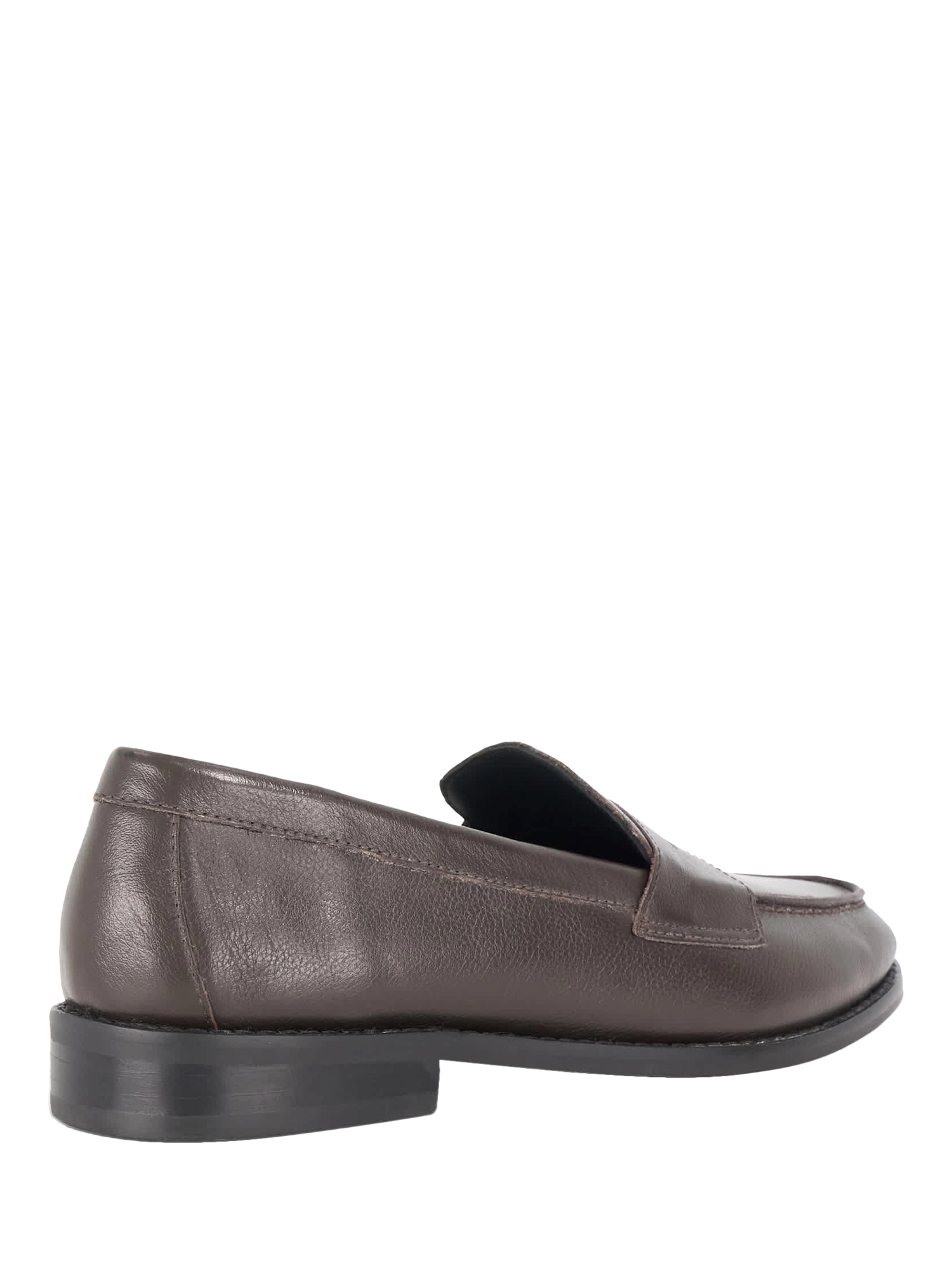 Product image 4 of 5, which shows Dune London Ginelli Leather Penny Loafers, Brown, EU36
