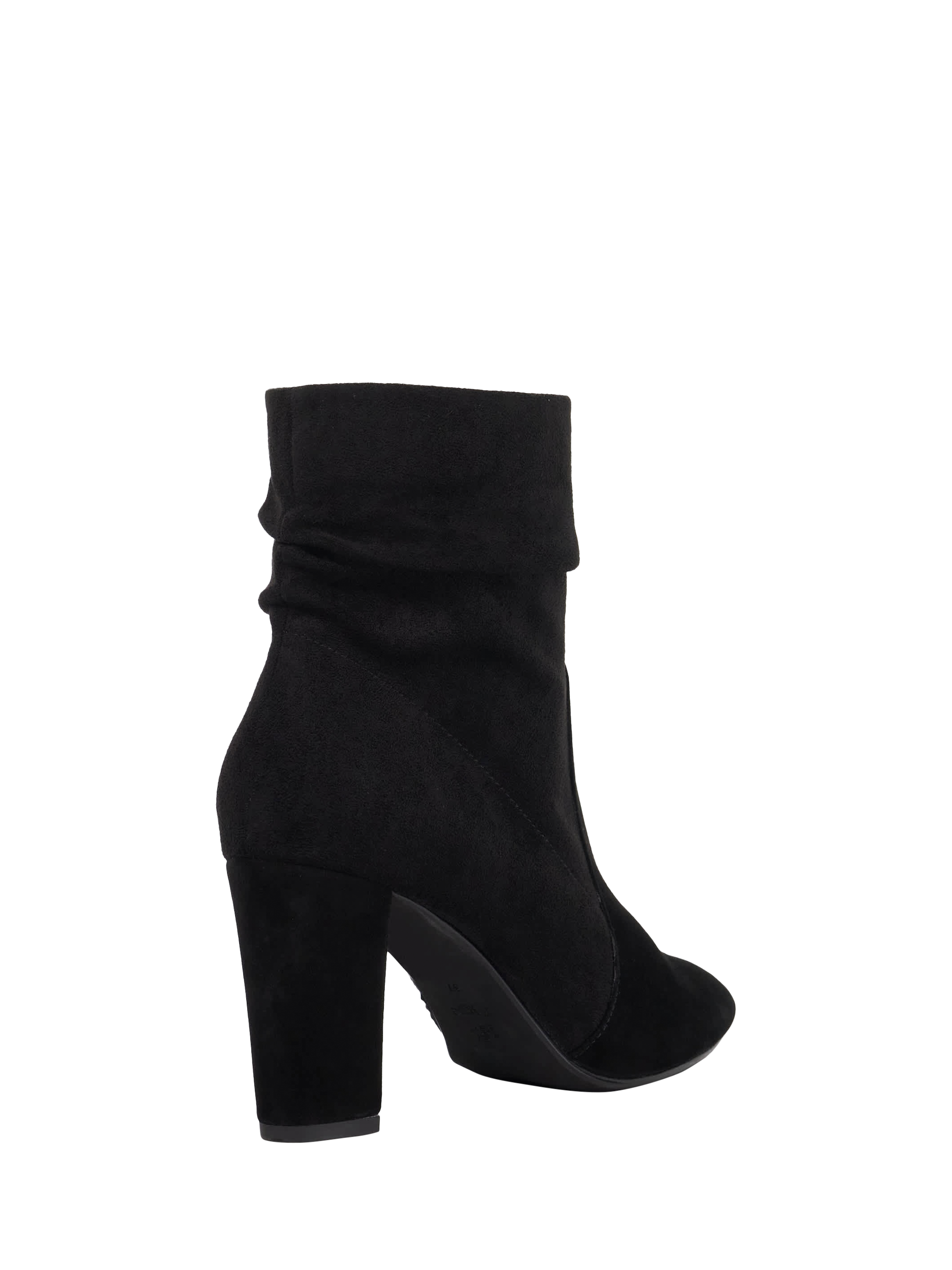 Product image 4 of 5, which shows Dune London Okra Suede Ankle Boots, Black, EU36