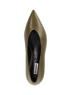 Dune London Audio High Cut Kitten Heels - view 2, Green