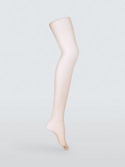 John Lewis 10 Denier Ladder Resistant Tights, Almond, Almond