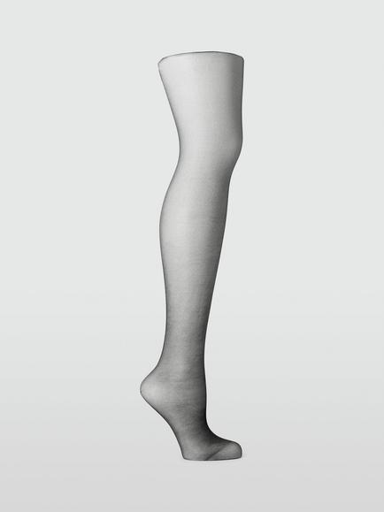 John Lewis 10 Denier Smooth Body Shaper Tights, Pack of 2, Almond, Black