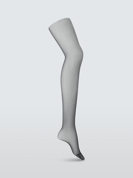 John Lewis 15 Denier Sleek Tights, Pack of 2, Almond, Navy