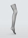 John Lewis 10 Denier Ladder Resistant Tights, Pack of 2, Black