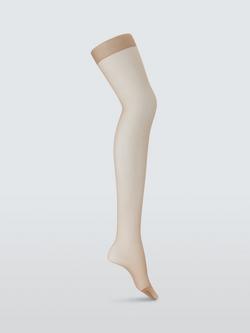 John Lewis 10 Denier Everyday Tights, Pack of 3, Almond, Almond