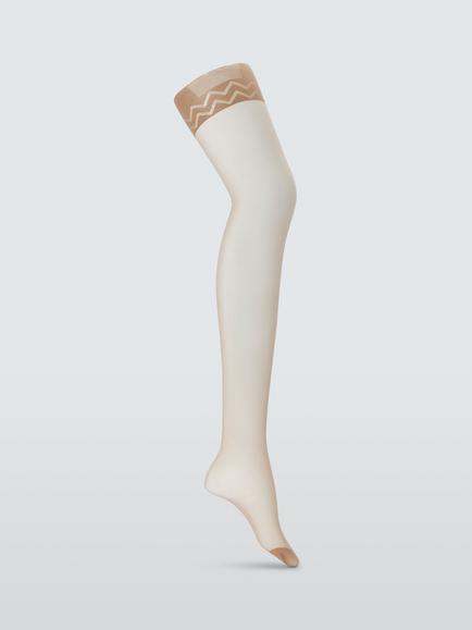 John Lewis 15 Denier Sleek Body Shaper Tights, Pack of 2, Almond, Almond